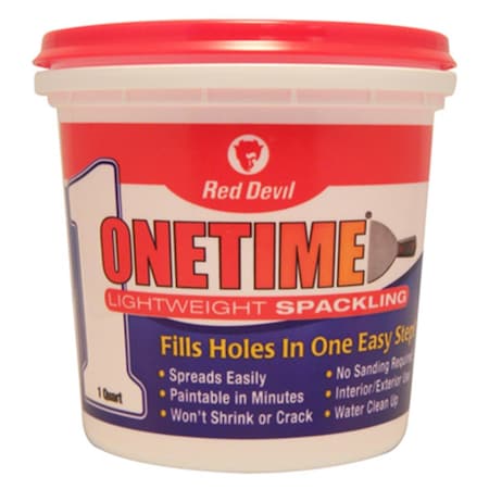 Red Devil 0544 Quart Lightweight Spackling RE574508